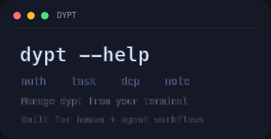 CLI for humans and agents