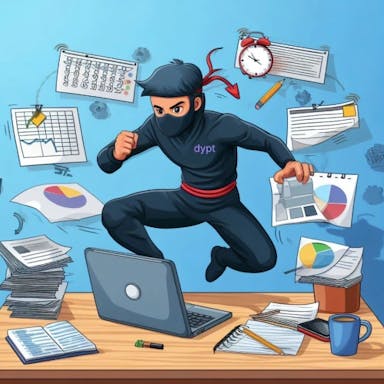 Become a productivity hacking ninja with dypt