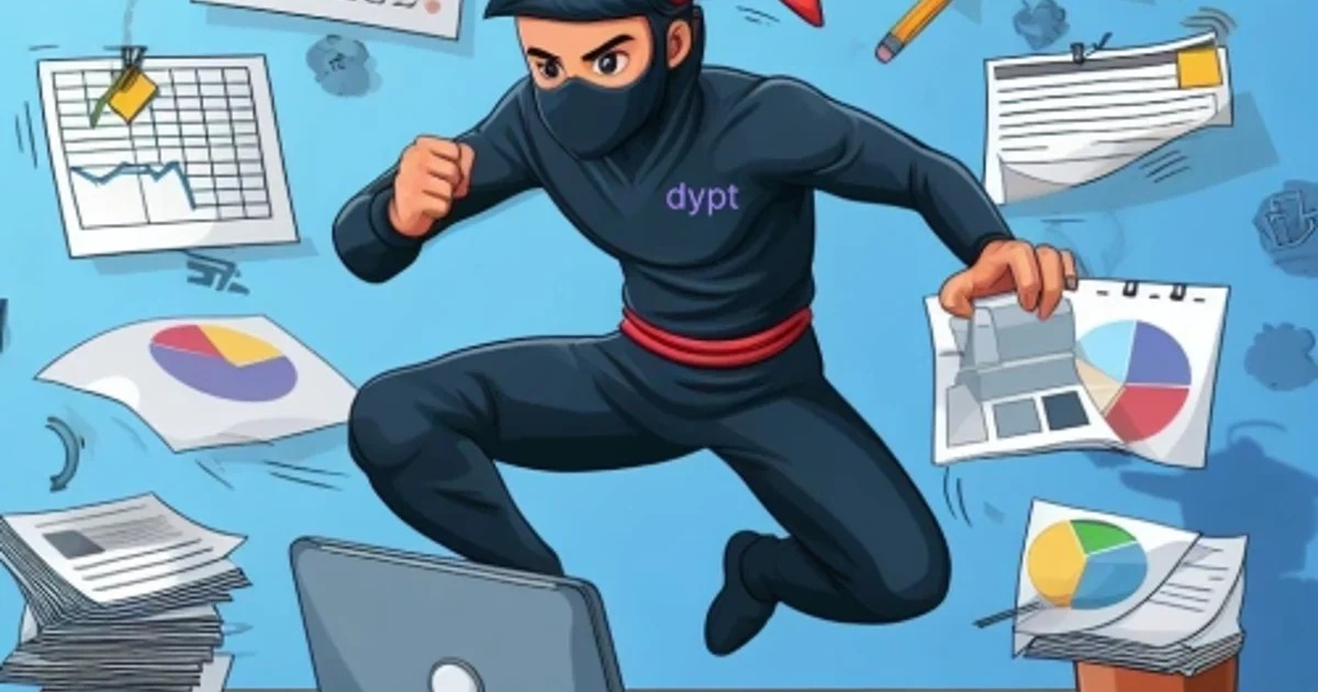 Become a productivity hacking ninja with dypt
